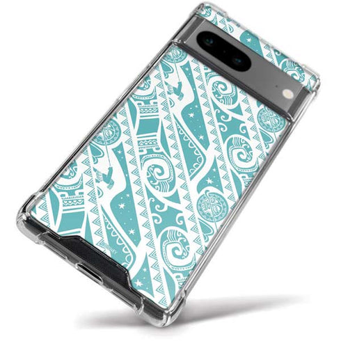 Disney Princess Moana Pattern Google Pixel 8 Clear Case